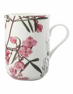 Maxwell & Williams Royal Botanic Garden Boronia 300ml Mug Gift Boxed Mixed Colour
