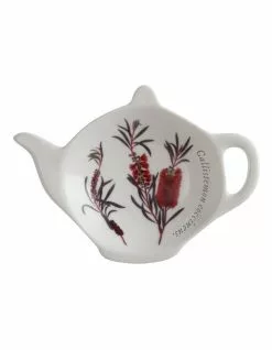 Maxwell & Williams Royal Botanic Garden Bottle Brush Tea Bag Tidy