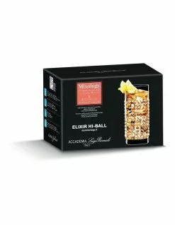 Luigi Bormioli Set of 6 480ml Elixir Hi-Ball Clear -Dining Sales 616444120 4 720x928