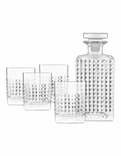 Luigi Bormioli Elixir 5pc Whisky Set