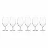 Krosno Harmony 6 Piece 400ml Beer Glass Set Gift Boxed