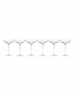 Krosno Harmony Set of 6 240ml Champagne Coupe