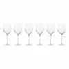 Krosno Harmony 6 Piece 370ml Wine Glass Gift Boxed