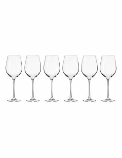 Krosno Splendour 500ml Wine Glass 6pc Gift Box Set