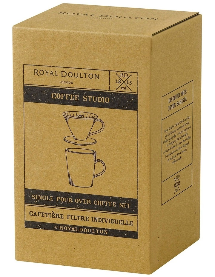 Royal Doulton Coffee Studio 500ml Single Pour Over Set 3 Royal Doulton Coffee Studio 500ml Single Pour Over Set - Image 3