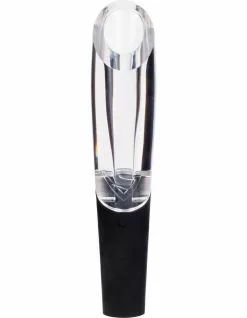 Vinturi 12.67x2.65x 2.65cm On-Bottle Wine Aerator Black/Clear