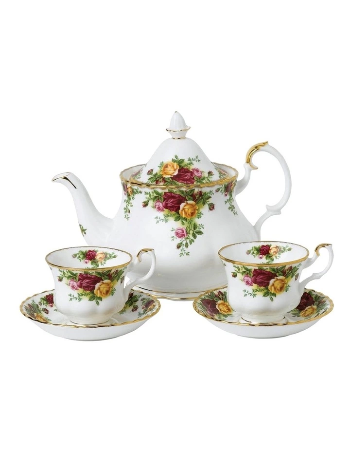 Royal Albert Old Country Roses Tea for Two White 1 Royal Albert Old Country Roses Tea for Two White