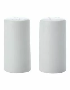Maxwell & Williams Basics Cylindrical Salt & Pepper White