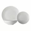 Maxwell & Williams White Basics 18 Piece Tribeca Coupe Dinner Set White