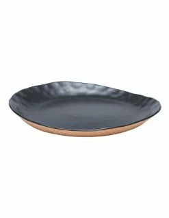 Salt&Pepper Nomad Side Plate - 22cm - Black