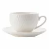 Maxwell & Williams White Basics Diamonds 90ml Demi Cup & Saucer