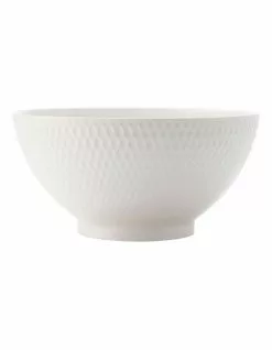 Maxwell & Williams White Basics Diamonds 20cm Noodle Bowl