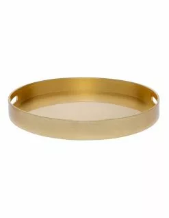 Heritage Round Tray Gold