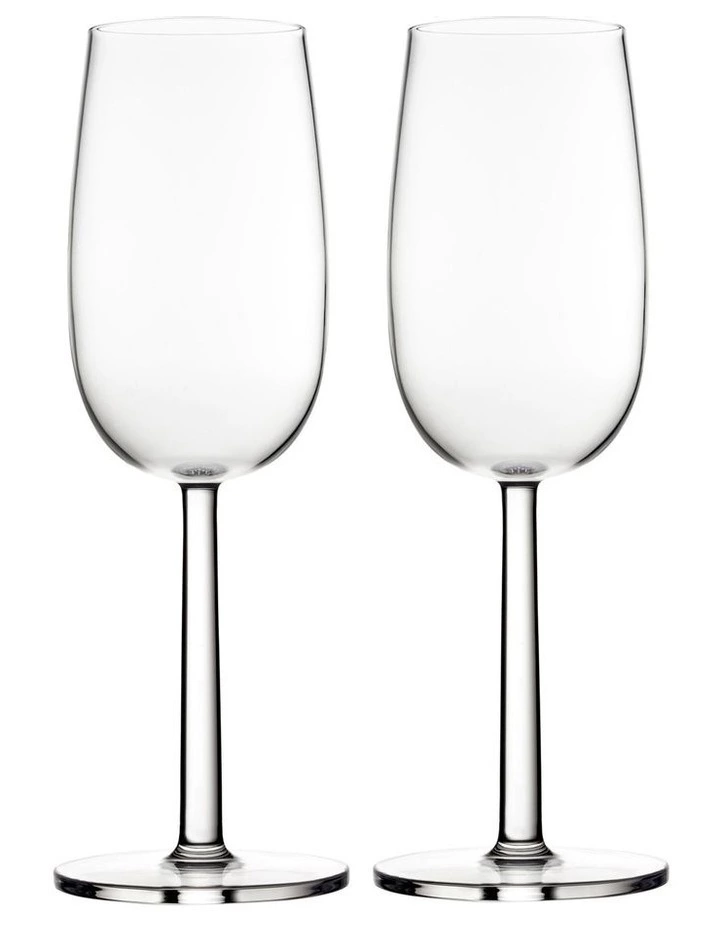 IITTALA Raami Set of 2 Champagne Glass 1 IITTALA Raami Set of 2 Champagne Glass