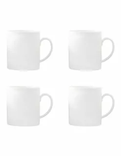 Wedgwood Vera Wang Vera Perfect 440ml Set of 4 Mug White