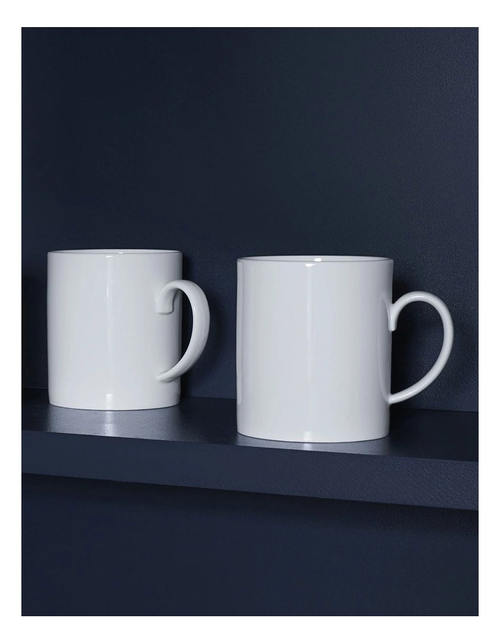 Wedgwood Vera Wang Vera Perfect 440ml Set of 4 Mug White 2 Wedgwood Vera Wang Vera Perfect 440ml Set of 4 Mug White - Image 2