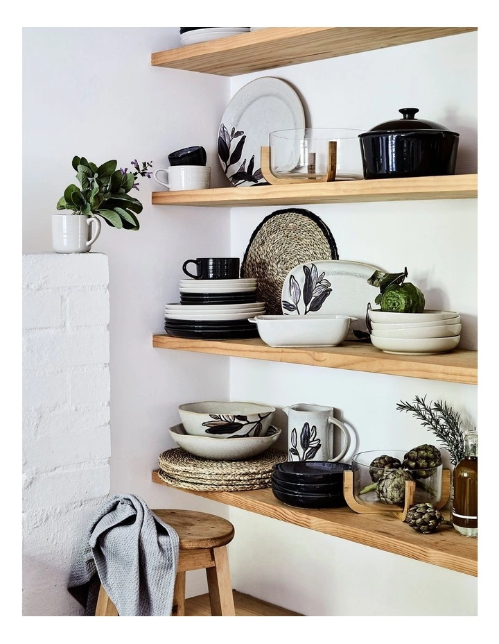 Australian House & Garden Esperance 20.5cm Side Plate Cream 2 Australian House & Garden Esperance 20.5cm Side Plate Cream - Image 2