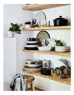 Australian House & Garden Esperance 20.4cm Shallow Bowl Blue