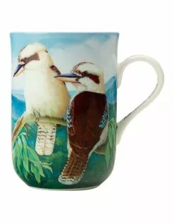 Maxwell & Williams Birds of Australia KC 10 Year Anniversary Kookaburra 300ml Mug