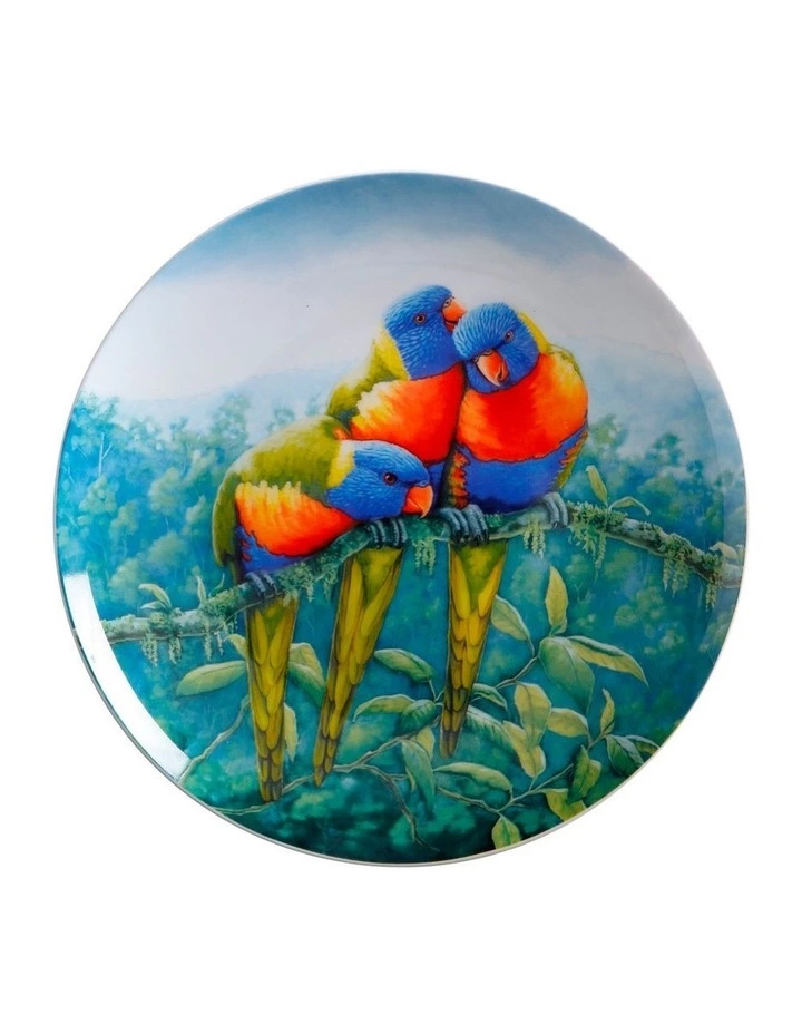 Maxwell & Williams Birds of Australia Katherine Castle 10 Year Anniversary 20cm Lorikeet Plate 1 Maxwell & Williams Birds of Australia Katherine Castle 10 Year Anniversary 20cm Lorikeet Plate