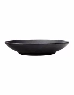 Maxwell & Williams Caviar 25cm Footed Bowl Black