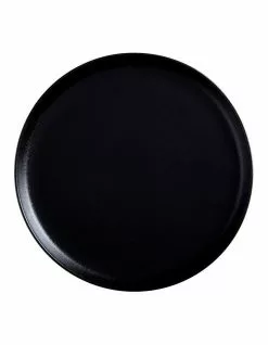 Maxwell & Williams Caviar 28cm High Rim Platter Black