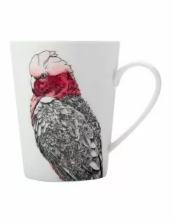 Maxwell & Williams Marini Ferlazzo Galah 450ml Tall Mug Gift Box White