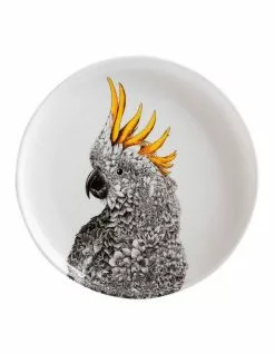 Maxwell & Williams Marini Ferlazzo Birds Cockatoo 20cm Gift Boxed Plate