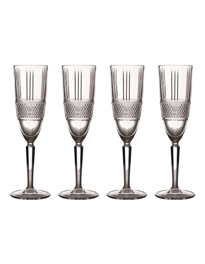 Maxwell & Williams Verona 150ml Flute Set of 4 Gift Boxed 1 Maxwell & Williams Verona 150ml Flute Set of 4 Gift Boxed