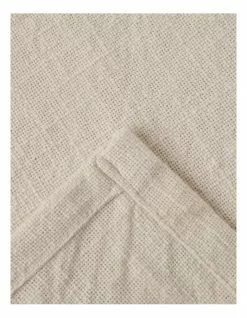 Australian House & Garden Lawson Cotton Natural Table Cloth 150 x 230cm