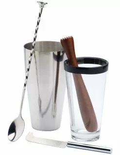 BarCraft 4 Piece Gift Boxed Mojito Cocktail Kit