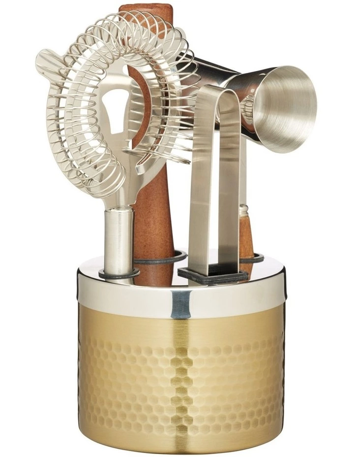 BarCraft 5 Piece Gift Boxed Cocktail Tool Set 1 BarCraft 5 Piece Gift Boxed Cocktail Tool Set