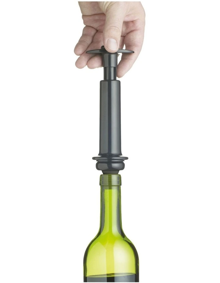 BarCraft Wine Preserver Vacuum Pump 2 Stopper Set 3 BarCraft Wine Preserver Vacuum Pump 2 Stopper Set - Image 3