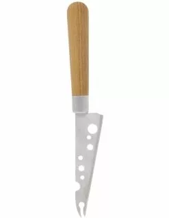 Vue Teak Holed Cheese Knife Natural