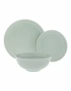 Heritage Avenue 12 Piece Dinner Set Green