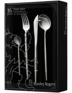 Stanley Rogers Piper Satin 16 Piece Cutlery Set -Dining Sales 743081680 3 720x928