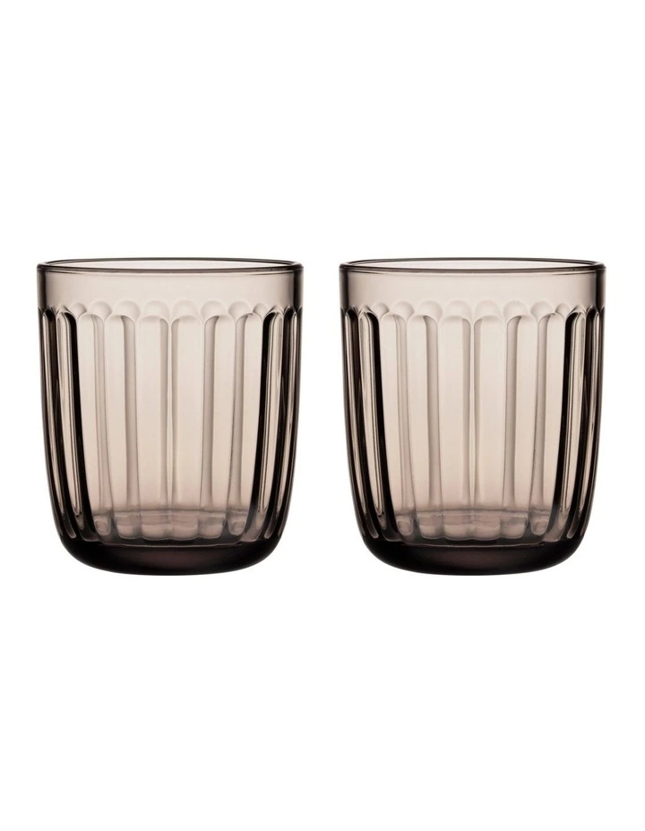 IITTALA Raami Set of 2 Tumbler Linen 1 IITTALA Raami Set of 2 Tumbler Linen