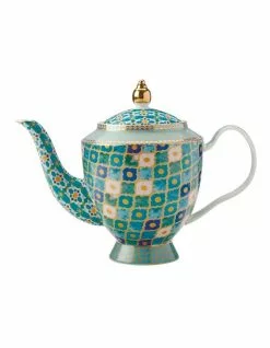 Maxwell & Williams Teas & C's Kasbah Teapot with Infuser 1L Mint Gift Boxed
