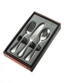 Robert Welch Radford Child 3 Piece Cutlery Set Silver -Dining Sales 758928520 3 720x928