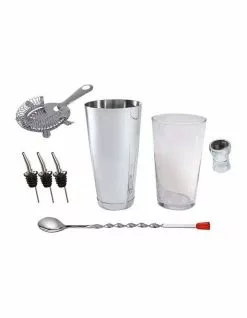 Cocktail Kit Cocktail Starter Kit with Boston Shaker