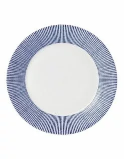 Royal Doulton Pacific Dots 23.5cm Side Plate White/Blue
