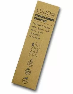 Lujo Home Bamboo Cutlery -Dining Sales 767494090 5 720x928