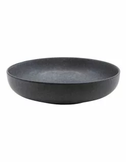 Salt&Pepper Hue 20cm Soup Bowl Black