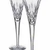 Waterford Lismore Set of 2 Toasting Flute
