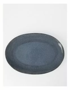 Australian House & Garden Esperance Oval Platter Blue