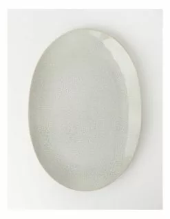 Australian House & Garden Esperance Oval Platter Cream