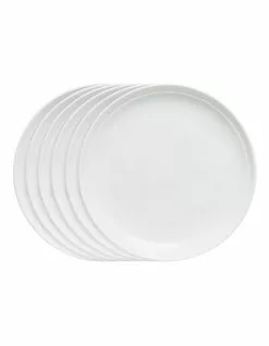 Salt&Pepper EDGE Side Plate - 20cm - Set of 6