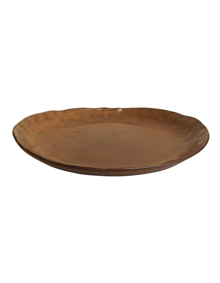 Salt&Pepper NOMAD Dinner Plate - 27cm - Rust - Set of 4 2 Salt&Pepper NOMAD Dinner Plate - 27cm - Rust - Set of 4 - Image 2