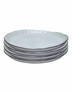 Salt&Pepper NOMAD Dinner Plate - 28cm - Grey - Set of 4