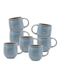 Salt&Pepper NAOKO Mug - 380ml - Petrol - Set of 6